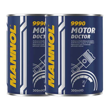Branduri - Pachet 2 x Aditiv Ulei MANNOL 9990 - Stabilizator Vâscozitate (Reduce Consumul de Ulei), 300 ml