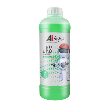 Branduri - Antigel Concentrat AiPerfect JKS (Asiatice) - 1 Litru, Diluție 1:1 la -36 grade C, Culoare Verde