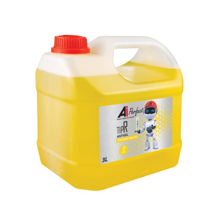 Branduri - Antigel Concentrat Auto AI Perfect Tip D (Renault/Dacia), 3 Litri, Protectie -37°C (1:1), Galben-Verzui, Norma Renault 41-01-001, AFNOR NFR 15-601