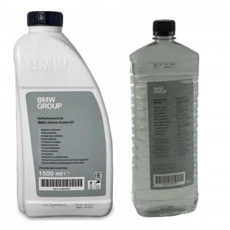 Antigel - Pachet antigel concentrat BMW LC-87 albastru 1.5 litri si apa distilata BMW 1 l