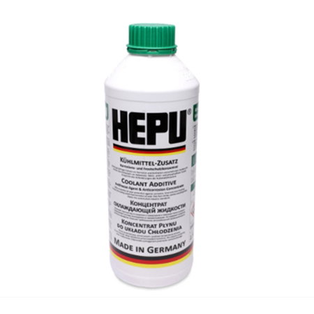 Branduri - Antigel concentrat Hepu verde 1.5 litri