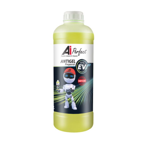 Branduri - Antigel AiPerfect EV (Electric Vehicle) - 1 Litru, Gata Preparat până la −35∘C, Culoare Galben