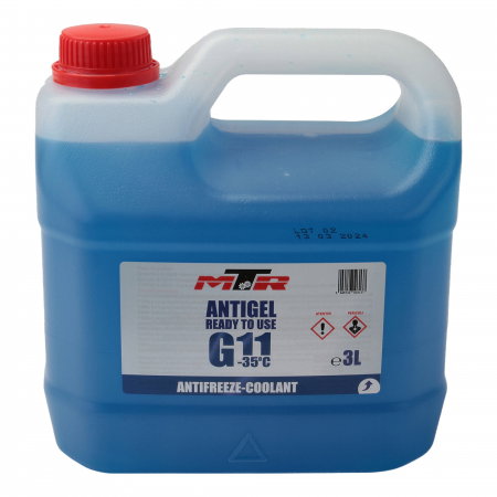 Branduri - Antigel preparat MTR G11 albastru 3 litri