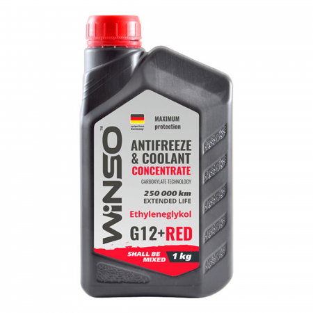 Branduri - Antigel concentrat Winso G12+ rosu 1 litru