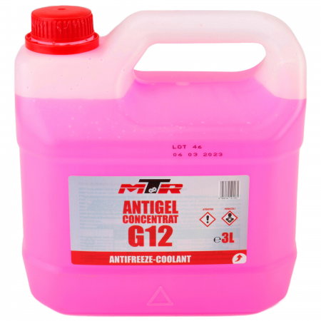 Branduri - Antigel concentrat MTR G12 rosu 3 litri
