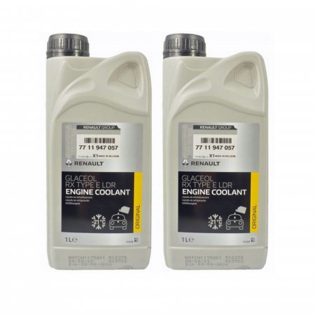 Pachet 2 litri Antigel Renault Glaceol RX Type E LDR -21C Albastru [0]