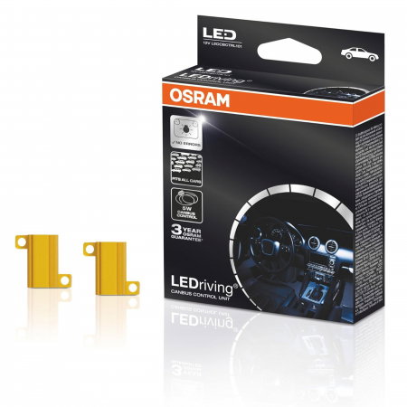 LED Omologat RAR - Set 2 buc anulatoare eroare LED W5W Osram Canbus Control 12V