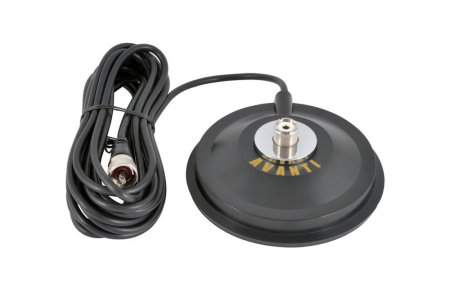 Suport antena (Statii radio si antene CB) - Avanti Magnet 125 cu mufa PL