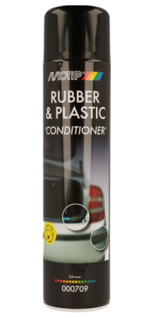 Intretinere Plastice Exterioare (Cosmetice si intretinere auto) - Balsam pentru cauciuc si plastic Motip Ruber and Plastic 600ml