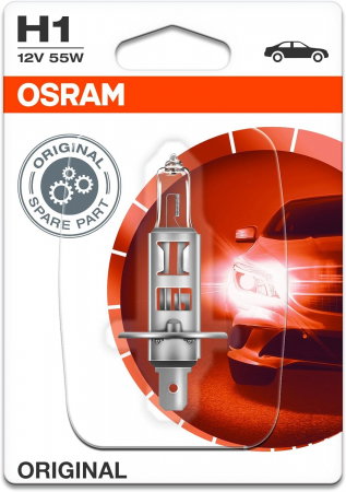 Electrica si Electronice Auto - Bec H1 12V 55W Osram Original Blister