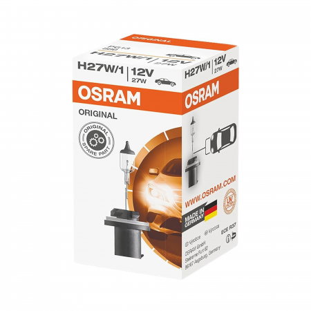Electrica si Electronice Auto - Bec H27/1 12V 27W Osram, Original