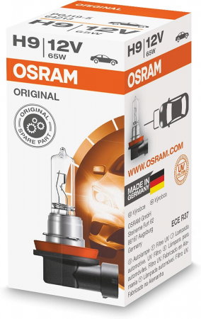 Electrica si Electronice Auto - Bec auto H9 Osram Original 12V 65W
