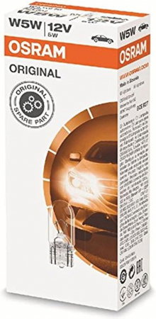 Set 10 bec 12V W5W Osram Original [2]