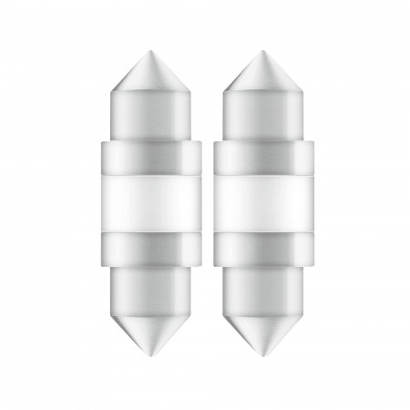 Auxiliare LED - Pachet 2 blister bec LED C5W 29 mm 12V Osram 6000K