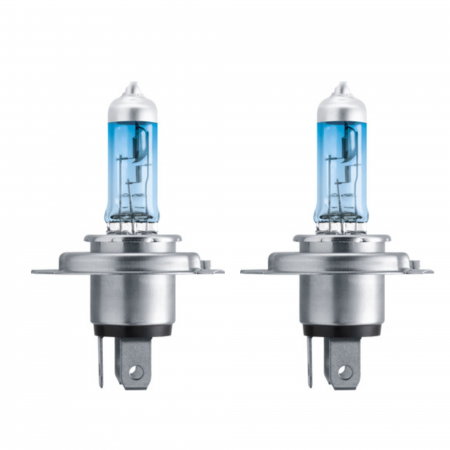 Electrica si Electronice Auto - Pachet 2 Becuri Far H4 60/55W 12V White Vision Ultra Philips (Blister)