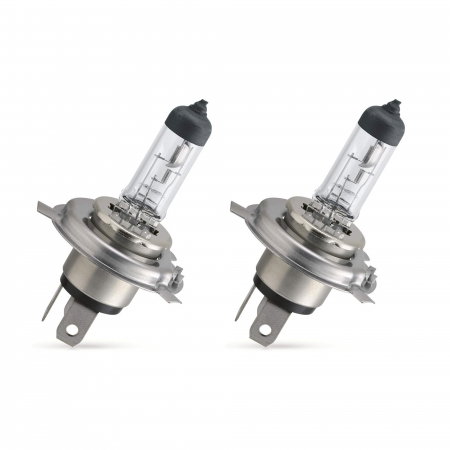 Pachet 2 Becuri Far H4 P43T 60/55W 12V Vision (Cutie) Philips [1]