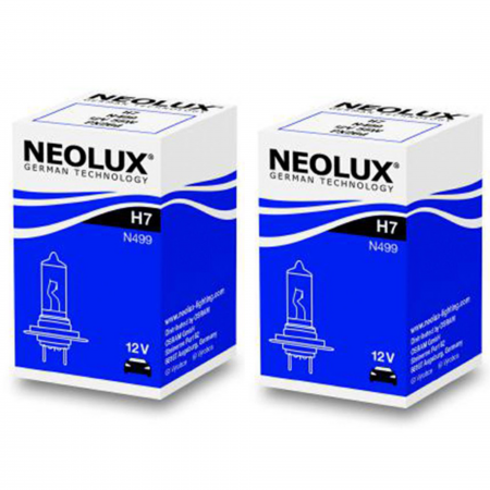 Electrica si Electronice Auto - Pachet 2 x Bec Far H7 12V Px26D 55W Neolux
