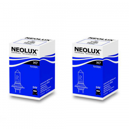 Electrica si Electronice Auto - Pachet 2 x Bec Far H7 24V Px26D 70W Neolux