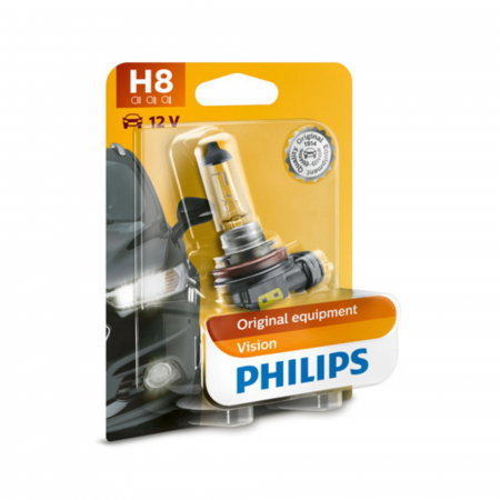 Electrica si Electronice Auto - Bec Far H8 12V PGJ19-1 35W Philips