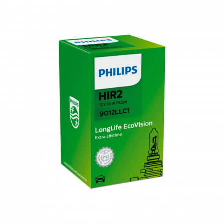 Electrica si Electronice Auto - Bec Far HIR2 55W 12V Long Life Ecovision Philips