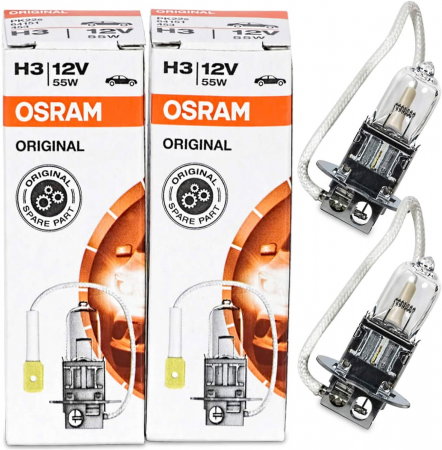 Pachet 2 becuri H3 12V Osram Original [0]