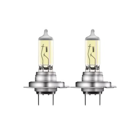 Set 2 bucăți Bec Halogen H7 Osram All Season - +30% Lumină, Tentă Galbenă (Anti-Ceață) - 12V 55W [1]