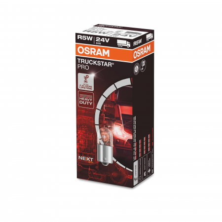Electrica si Electronice Auto - Bec pentru camion 24V, R5W, Truckstar Pro +100% NextGen Osram