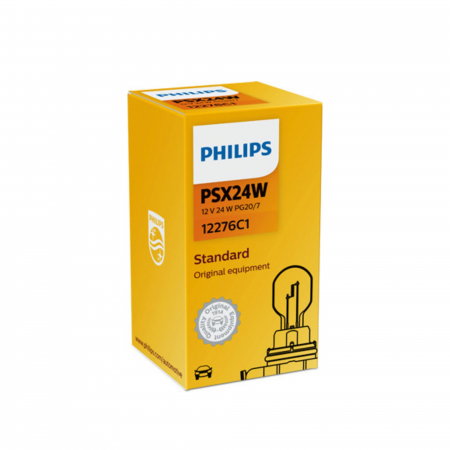Electrica si Electronice Auto - Bec Proiector 12V PSX24W Pentru Logan Facelift (Cutie) Philips