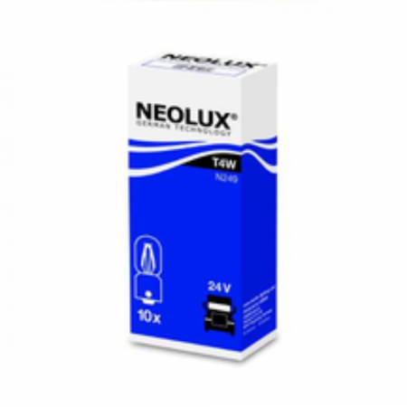Electrica si Electronice Auto - Set 10 buc Bec Pozitie 24V T4W Neolux