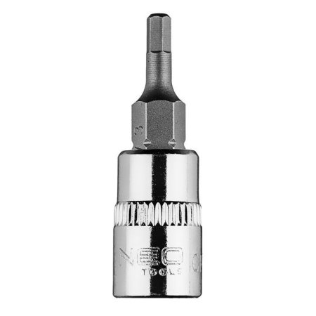 Tubulare cu torx, E-uri si hexagon (Scule si echipamente service) - Bit hexagonal H3 pe Tubulara 1.4 scurta