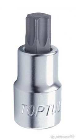 Tubulare cu torx, E-uri si hexagon (Scule si echipamente service) - Bit stea T40 3/8