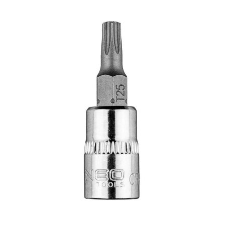 Tubulare cu torx, E-uri si hexagon (Scule si echipamente service) - Bit Torx TX25 pe tubulara 1.4 scurt 37m