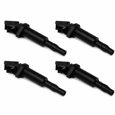 Pachete - Set 4 bobine inducție Dreissner 12V 3 poli pentru BMW Seria 3 E90 / E91 benzină