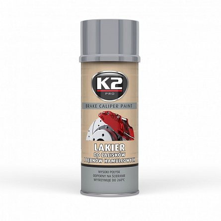 Vopsea etrier (Chimice auto) - BRAKE CALIPER PAINT - Spray vopsea etriere argintiu