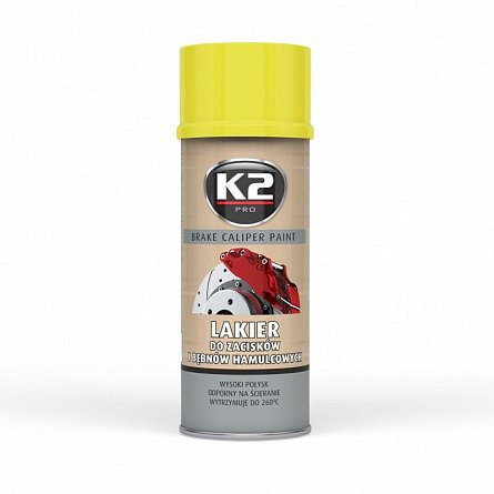 Vopsea etrier (Chimice auto) - BRAKE CALIPER PAINT - Spray vopsea etriere galben