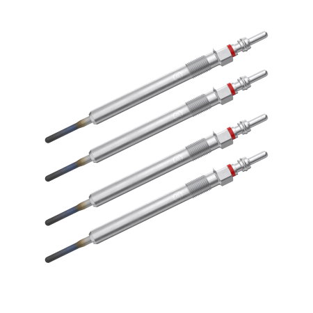Echipamente Service - Set 4 Bucăți Bujie Incandescentă BERU - Cupra Formentor 2.0 TDI (KM7) - 4.4V