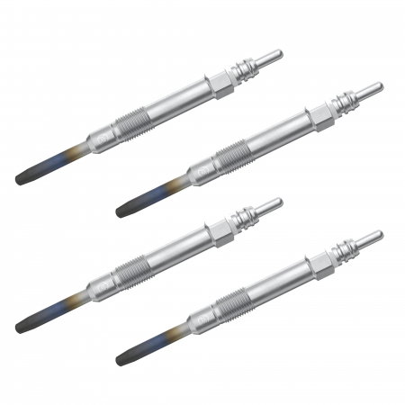 Echipamente Service - Set 4 bujii incandescente Bosch pentru Alfa Romeo 147, 159, Fiat Bravo II, Croma, Doblo, Multipla, Punto, Stilo, Opel Astra H, Signum, Saab 9-3, Suzuki SX4
