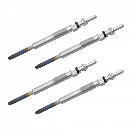 Echipamente Service - Set 4 bujii incandescente Bosch pentru Citroen C5, C6, C8, C-Crosser, Fiat Ulysse, Ford Galaxy II, Mondeo IV, S-Max, Land Rover Freelander II, Peugeot 4007, 407, 607, 807