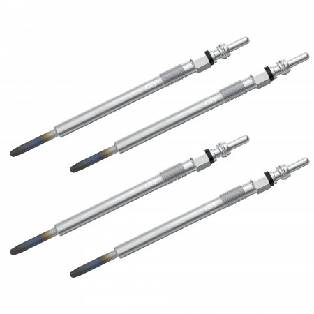 Echipamente Service - Set 4 bujii incandescente Bosch pentru Citroen C5 III, C6, Jaguar S-Type II, Land Rover Discovery III/IV, Range Rover III, Peugeot 407, Volvi S60, S80, V70 II, Xc70, XC90