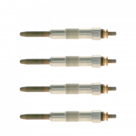 Echipamente Service - Set 4 bujii incandescente Bosch pentru Citroen Jumper I, Fiat Croma, Ducato, Iveco Daily II/III, Peugeot Boxer, Renault Mascott