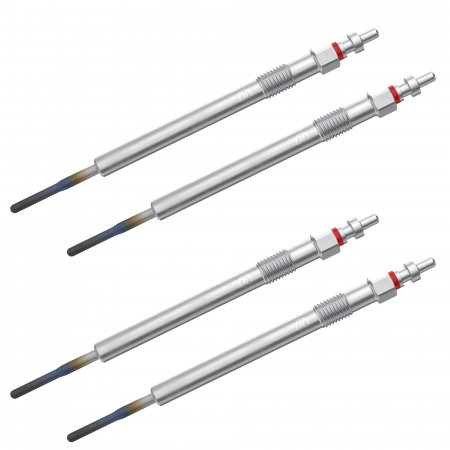 Echipamente Service - Set 4 bujii incandescente Bosch pentru Citroen Jumper II, Ford Ranger, Tourneo, Transit, Land Rover Defender, Peugeot Boxer