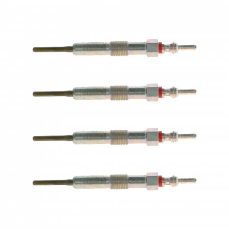 Echipamente Service - Set 4 bujii incandescente Bosch pentru Dacia Dokker, Duster, Logan II, Mercedes-Benz A-Class, B-Class, Citan, CLA, Nissan NV250, Renault Captur, Clio V, Kangoo