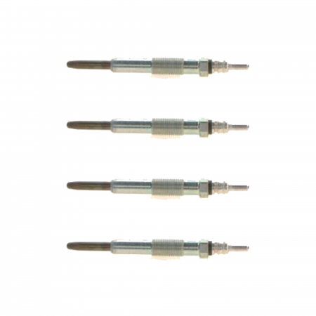 Echipamente Service - Set 4 bujii incandescente Bosch pentru Dacia Pick Up, Solenza, Renault Clio II, Kangoo, Megane I, Trafic