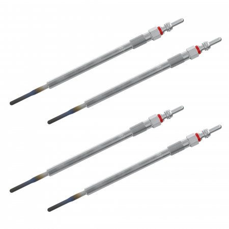 Echipamente Service - Set 4 bujii incandescente Bosch pentru Fiat 500L, 500X, Bravo, Doblo, Ducato, Freemont, Sedici, Tipo, Jeep Cherokee, Grand Cherokee, Opel Astra J, Combo, Insignia A, Saab 9-3, Suzuki SX4