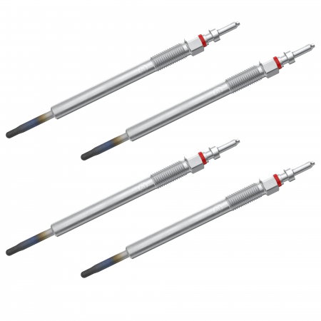 Echipamente Service - Set 4 bujii incandescente Bosch pentru Hyundai ix35, Santa Fe II/III, Grand Santa Fe, Kia Sorento II, Sportage III