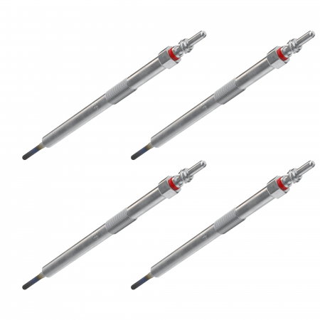 Echipamente Service - Set 4 bujii incandescente Bosch pentru Nissan Interstar, Navara, NV400, Opel Movano B, Renault Master III