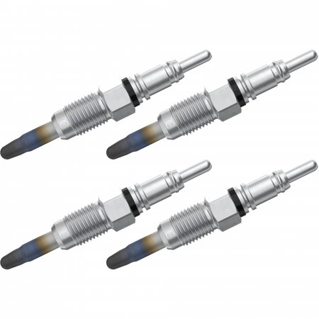Echipamente Service - Set 4 bujii incandescente Bosch pentru VW Golf III, Golf IV, Golf V, Audi 80, A3, A4, Skoda Octavia I 1.9 TDI