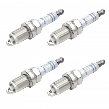 Echipamente Service - Set 4 bujii scanteie Bosch pentru Chevrolet Aveo, Cruze, Opel Adam, Astra, Corsa, Insignia, Meriva, Mokka, Vectra, Zafira, Saab 9-3