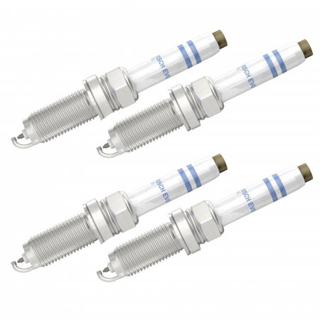 Echipamente Service - Set 4 bujii scanteie Bosch pentru Dacia Duster, Jogger, Lodgy, Sandero III, Renault Arkana, Austral, Captur, Clio, Kadjar, Megane, Scenic, Talisman