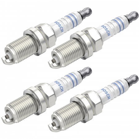 Echipamente Service - Set 4 Bujii Scânteie Bosch Super Plus 47 (0242236561) pentru Toyota Corolla, Avensis, Yaris, Land Cruiser